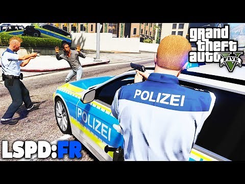 GTA 5 LSPD:FR - POLIZEI wird VERFOLGT und BESCHOSSEN! - Deutsch - Polizei Mod #73 Grand Theft Auto V