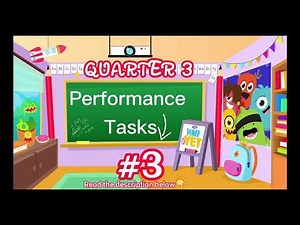 Grade 2 Quarter 3 Summative Test and Performance Task #3