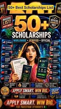 15 Study Abroad Scholarships That Actually Work in 2026 #studyabroad #scholarship