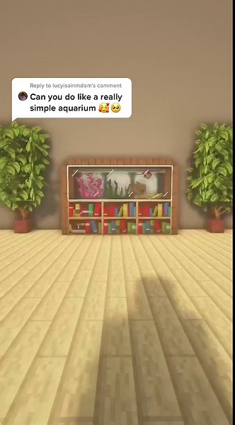 Add a decorative fish tank shelf to your base