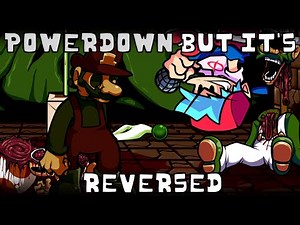 Powerdown but it's reversed | FNF: Mario's Madness v2 cover