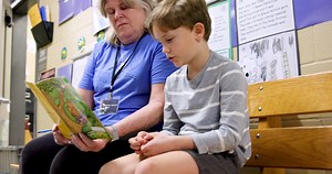 A new program at Fairview Elementary is giving community members the opportunity to help students improve their reading skills! | Williamson County Schools