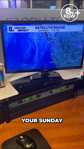 Oregon's forecast for Sunday looks like high, wispy clouds and some wind gusts, but in the coming days, it'll clear up and be high and dry. | KGW-TV