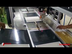 Rigid box assembly machine for rigid box making