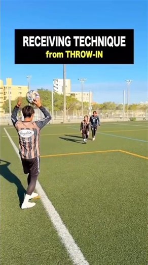 RECEIVING TECHNIQUE From THROW-IN
