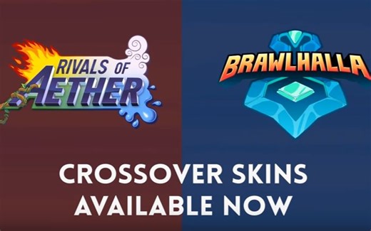 Brawlhalla and Rivals of Aether Crossover Skins