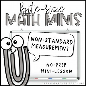 Non-Standard Measurement 1st Grade | First Grade Measurement Math Slides