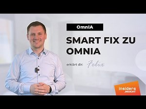 OmnIA: smart FIX zu OmnIA