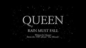 RAIN MUST FALL Lyrics - QUEEN | eLyrics.net
