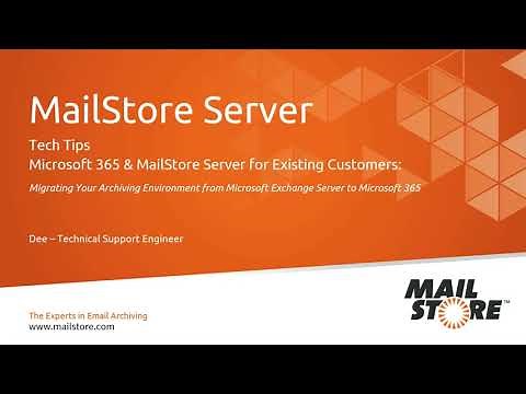 Tech Tips: How to migrate your MailStore Server archive from Exchange Server to Microsoft 365