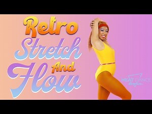 Workout: RETRO STRETCH AND FLOW | 80's Aerobics | 4 minute full body stretch | HEAT DANCE