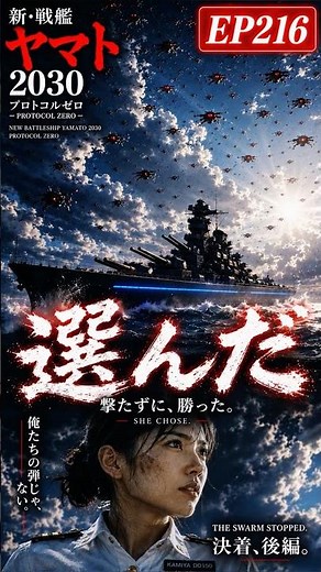 【第216話・短縮版】選んだ——撃たずに、勝った。【新戦艦ヤマト2030】