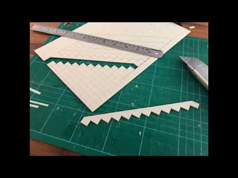 How build a 1:20 model staircase
