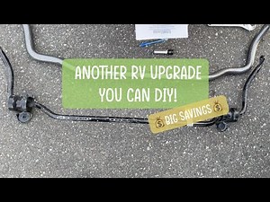 How to Install Hellwig Front Sway Bar | FULL TIME RV LIVING