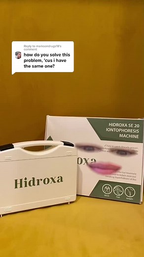 Reply to @marksondrugs18 This is a problem solver right here. ✌️#iontophoresis #sweatypalms #hidroxa #hyperhidrosischeck #sweattreatment