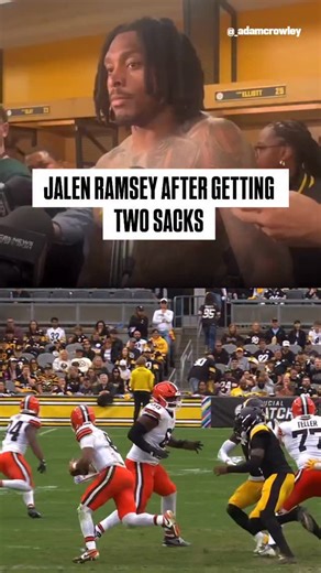 showed out in front of pass rushing greatness 🤣 | NFL