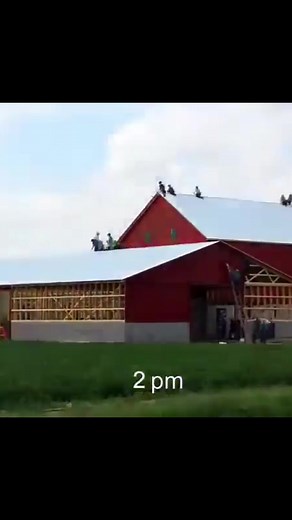 Amish Barn Building: A Day's Incredible Work