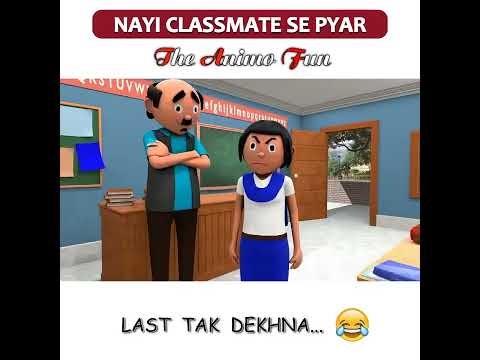 New Classmate Se Pyar – Funny Cartoon Love Story”