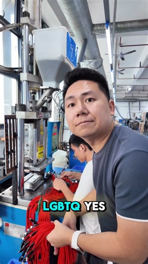 Charging Cable Factory | The only LGBTQ supported in China 👍 #phonecharger #typec #chargingcable #chinafactory #iphonecharger #charger #usbc #lightningcable... | Instagram