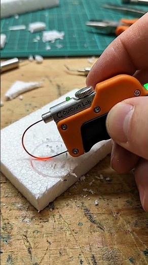 Mini Foam Hot Wire Cutter 🔧 | Precision Foam Cutting Tool for Crafts & DIY #tools4life #diytools