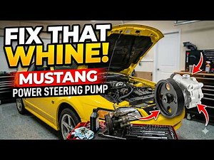 How to Replace the Power Steering Pump on a 1999-2004 Ford Mustang