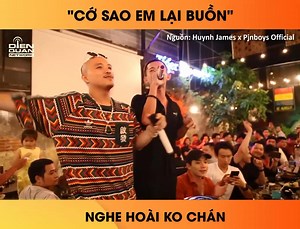 8.3M views · 210 reactions | Bài hát còn GẮT hơn cả "Quăng Tao Cái Boong"   ----------------------------- Theo dõi Huỳnh James-Pjnboys ở link dưới comment nhé   Bài hát: Cớ sao em lại buồn Cre: Huynh James x Pjnboys Official #DienQuanNetwork #HuynhJamesxPjnboysOfficial | DIEN QUAN Network | Facebook