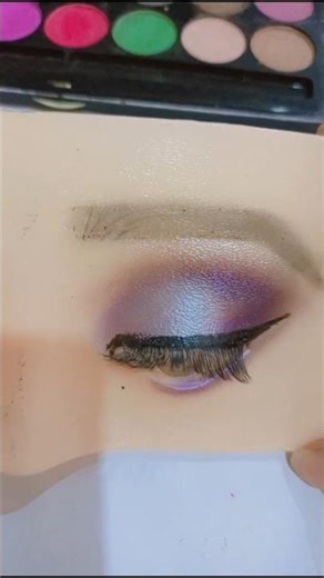 Soft Purple Eye Makeup Look 💜 | Easy Glam Tutorial 2026#makeup #softglamlook #beauty