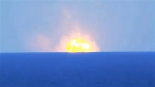 Watch: SpaceX's building-sized Super Heavy rocket crashes into ocean after launch