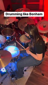 Led Zeppelin Whole Lotta Love 🤘#ledzeppelin #zeppelin #drumcover #reelsvideoシ #reelsviralfb #rocknroll #rock #rockmusic #drummer #drumming Mapex Drums Loudwire Metal Injection SABIAN | Rocker Girl