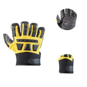 [Hot Item] Professional Customized Industrial Outdoor Protective Mechanical Glove Safety Heavy Duty Work Gloves