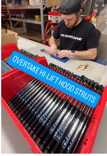 Team work makes the dream work, and our dream is to get a set of OVERTAKE Hi-Lift Hood Struts on every enthusiast Subaru out there 💕 Good news for GC Impreza owners with aluminum or carbon fiber hoods as we JUST finished up the production batch of the lightweight struts. With these done, we’ve now got a version for most popular Subarus from 1993 to 2026 (05-09 LGT not yet, but we see you) ⭐️ Check out all fitments on overtakeusa.com and do yourself a favor by picking up a set for your car! ————