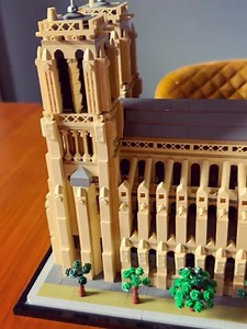 51K views · 4.3K reactions | Finally completed my #Lego Notre Dame. It was a lot of fun to build and it’s going on display in the downstairs toilet alongside the Lego Titanic. So visitors can marvel at how I spend my time. Love from Susan. x | Susan Calman | Facebook