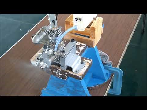 ENYA 19 VI glow engine エンヤ19試運転