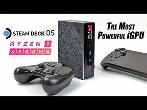 This Tiny PC Runs Steam OS Way Better Than The Steam Deck! RYZEN 9 6900HX Power
