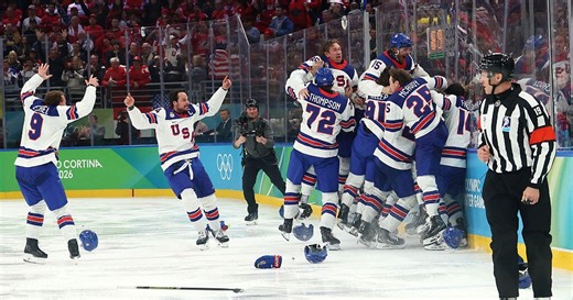 Team USA wins men's hockey gold in overtime