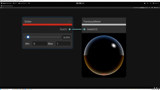 Unity UE4 Shader UI图形按钮制作 UI特效 UI生命值 3