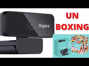 Fingers 1080 Hi-Res Webcam Unboxing | Fingers Webcamera unboxing