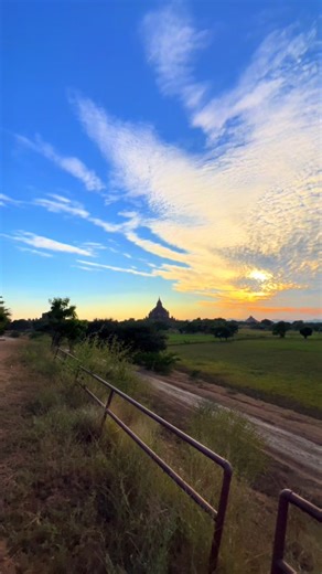 လှလိုက်တာတိမ်တွေရယ် | Bagan Nature Tour