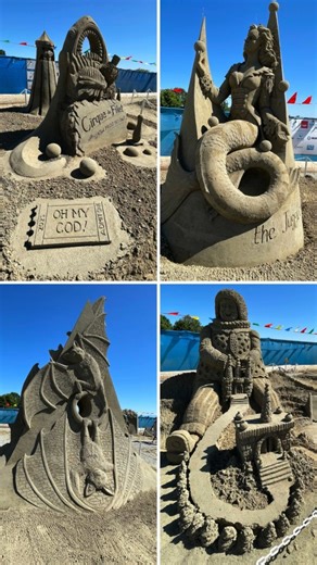 13 reactions | The Quality Foods Sand Sculpting Competition is open...