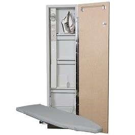 Iron-A-Way Wall Mount Ironing Board Centers electric unit 46" L x 60-5/8 "H w/swivel