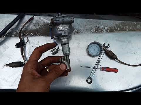 Distributor Conversion from Contact Point to Igniter Type
