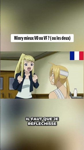 Full Metal Alchemist VF ou VO ?