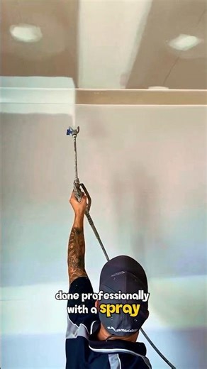 PROFESSIONAL CEILING SPRAY PAINTING