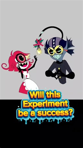 Will this experiment be a success?#hazbinhotel #niffty #baxter