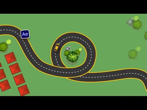 How To Make Any Object Follow A Path In After Effects CC