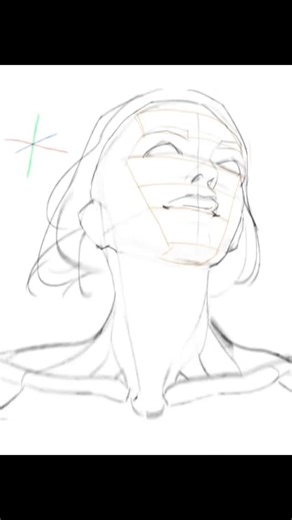 RIYL on Instagram: "Quick face sketch #digitalart #drawing"