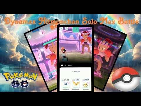 Dynamax Hitmonchan Solo Max Battle - Pokemon Go