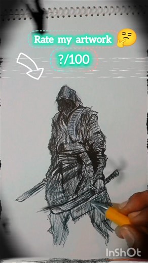From blank page to full imagination ✍️🔥Rate my artwork honestly 🎨👀