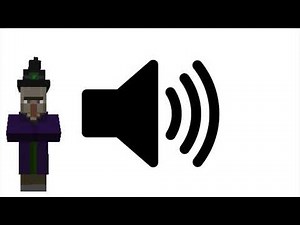 evil witch 🧙- minecraft sound effect - for edit