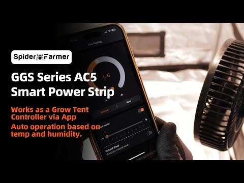 2025 Spider Farmer Genius Grow System | AC5 Power Strip Features & Setup Tutorial | New